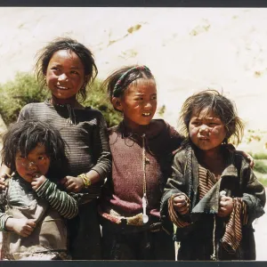 TIBETAN NOMADIC CHILDREN