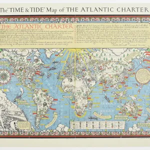 The Time & Tide Map of the Atlantic Charter The Time & Tide Map of the Atlantic Charter