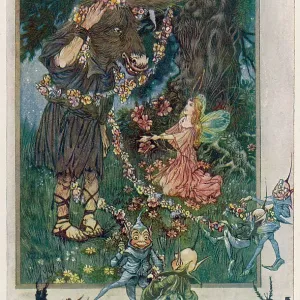 BOTTOM AND TITANIA BOTTOM AND TITANIA