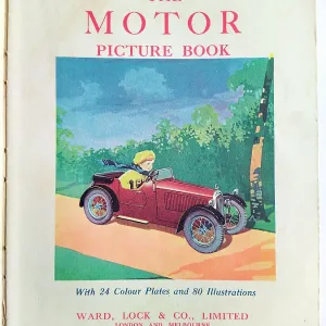 Title page, The Motor Picture Book Title page, The Motor Picture Book