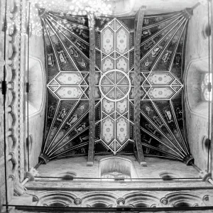 Tower ceiling, St David's Cathedral, South Wales Tower ceiling, St David's Cathedral, South Wales