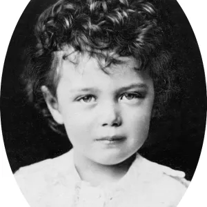 Tsar Nicholas II as a child in 1870