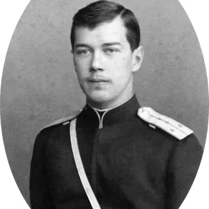 Tsesarevich Nikolai, future Tsar Nicholas II