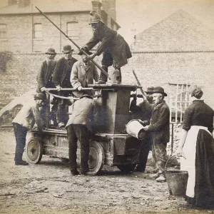 Typical Victorian manual parish fire pump Typical Victorian manual parish fire pump