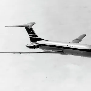 Vickers VC-10 (forward view) aloft of BOAC's G-ARVB Vickers VC-10 (forward view) aloft of BOAC's G-ARVB