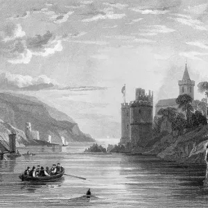 View of Dartmouth Castle and Harbour, Devon View of Dartmouth Castle and Harbour, Devon