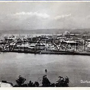 VIEW OF DURBAN DOCKS VIEW OF DURBAN DOCKS