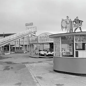 View inside Belle Vue amusement park View inside Belle Vue amusement park