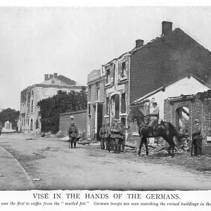 Vise in the hands of the Germans Vise in the hands of the Germans