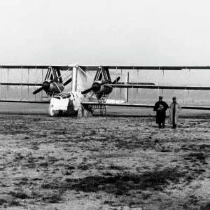 Voisin Triplane Bomber had three crew and four engines Voisin Triplane Bomber had three crew and four engines