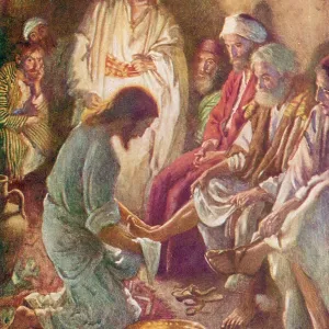 WASHING DISCIPLES FEET WASHING DISCIPLES FEET