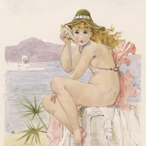 WATER NYMPH/CONCH SHELL
