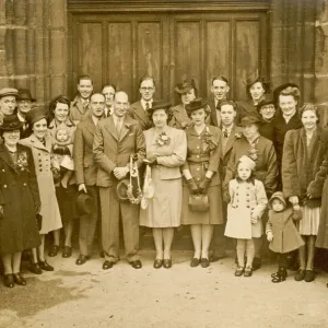 WEDDING PHOTO/1940S WEDDING PHOTO/1940S