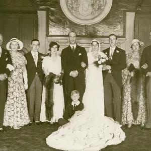 Wedding of Princess Theodora of Greece to Berthold of Baden