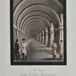 The Western Archway of the Thames Tunnel The Western Archway of the Thames Tunnel
