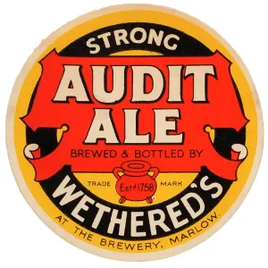 Wethered's Strong Audit Ale Wethered's Strong Audit Ale