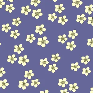 White blossom repeating pattern White blossom repeating pattern