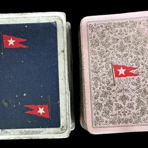 White Star Line - Two playing Card Packs and reverse design White Star Line - Two playing Card Packs and reverse design