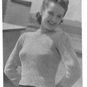 White sweater