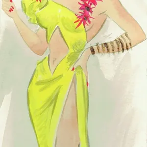 Willow - Murray's Cabaret Club costume design Willow - Murray's Cabaret Club costume design