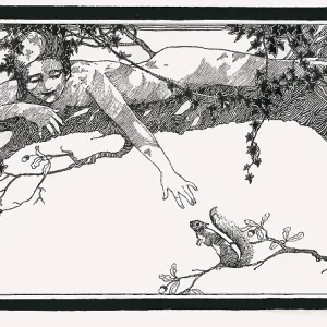 Woodcut print Woodcut print