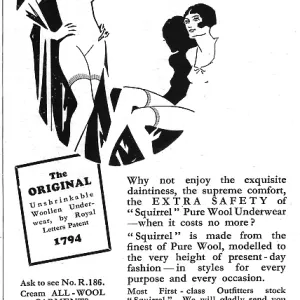 Woollen underwear