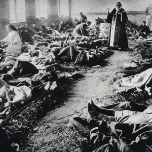 World War I: Orthodox priest in a Russian military World War I: Orthodox priest in a Russian military
