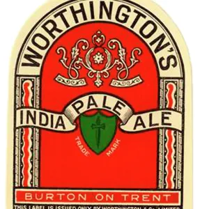 Worthington's India Pale Ale (Green coloured shield) Worthington's India Pale Ale (Green coloured shield)