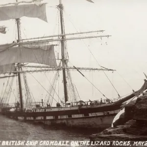 Wreck of the ship Cromdale at the Lizard Wreck of the ship Cromdale at the Lizard