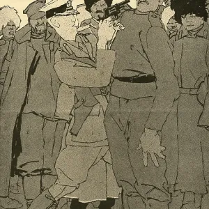 WW1 CARTOON/RUSSIAN REV