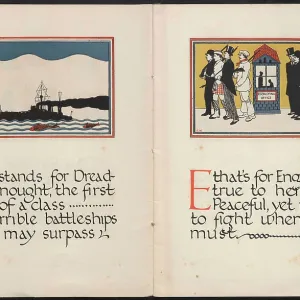 WW1 - The Child's ABC of the War - D and E WW1 - The Child's ABC of the War - D and E