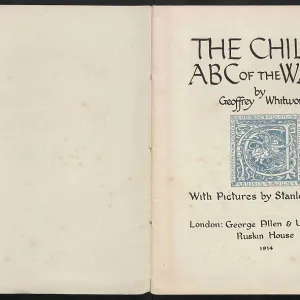 WW1 - The Child's ABC of the War - title page WW1 - The Child's ABC of the War - title page