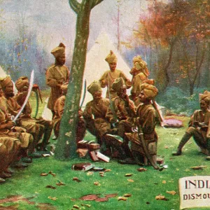 WW1 - Indian Cavalrymen in the British Army WW1 - Indian Cavalrymen in the British Army