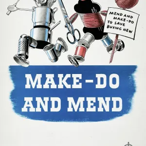 WW2 - Home Front - Make-do and Mend Poster