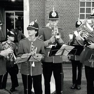 Young bandsmen in uniform Young bandsmen in uniform