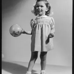 YOUNG GIRL WITH BALLOON YOUNG GIRL WITH BALLOON