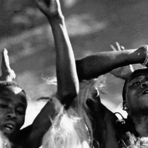 Zulu men Dancing, Close up Zulu men Dancing, Close up