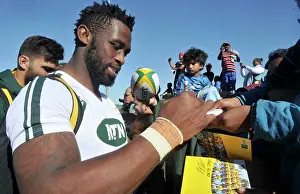 Springbok: 09 August 2018 - Springbok Captain Siya Kolisi