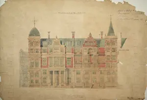 Mechanical: 1 Birdcage Walk, HQ of IMechE - Architect's elevation