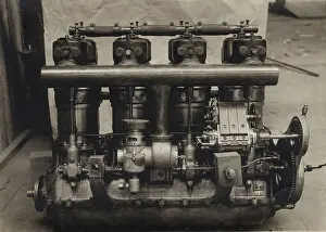 Panhard: The 100hp Panhard-Levassor engine for the Bolotoff Triplane