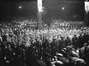 Listeners: The 10th anniversary of the NSDStB, 1936