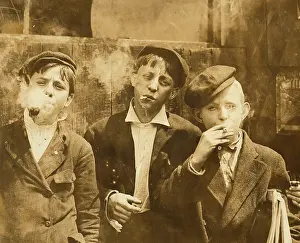 Skeeters: 11:00 A. M. Monday, May 9th, 1910. Newsies at Skeeter's Bra