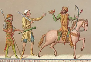 Racinet: 11th Century Soldiers