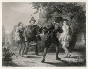 Aguecheek: 12TH NIGHT/VIOLA DUEL