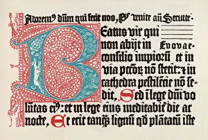 1457: 1457 PRINTED PSALTER