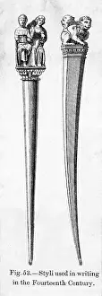 Waxed: 14TH CENTURY STYLI