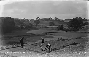 Golfers: 14th Hole at St. Leonards Golf Club