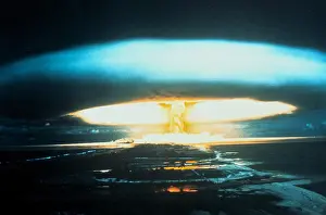 Radioactive: 150-megaton thermonuclear explosion, Bikini Atoll