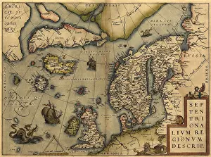Faroe: 1570 map of Northwest Europe and The North ?