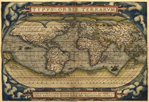 Terrarvm: 1570 map of the World. Australia is depicted ?